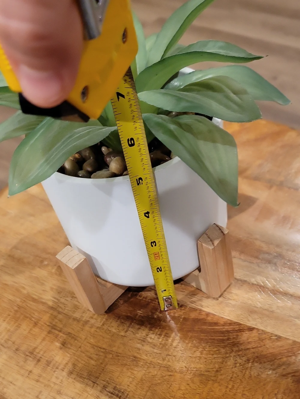 Pier 1 Faux Plant In White Planter